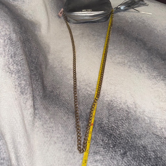 Victoria's Secret VS Metallic Silver Crossbody Purse Bag NWT - Picture 6 of 6